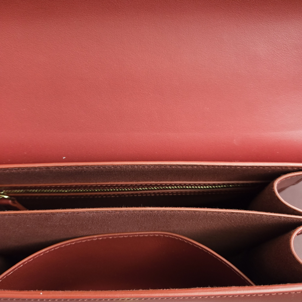 Silver & Riley Red Leather Satchel - Picture 6 of 16